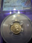 1854 Ngc Au58 Gold Dollar G 1 - Type 2
