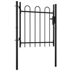Single Door Fence Gate With Hoop Top 39 4 x29 5