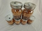 6 Pint Mushroom Jars Ready All N 1 Sterilized Substrate Grain Grow Fast Ship  a 