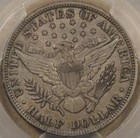 1900 Barber Half Dollar 50c Pcgs Certified Xf45