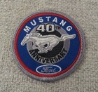 40th Anniversary - Set Of 2 - Ford Mustang Dealer Patch - Original - 2004 2005