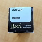 Bach 351 Classic Series Silver-plated Trumpet Mouthpiece With Gold-plated Rim