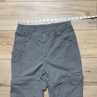 Rei Co-op Girls Convertible Hiking Pants Size Large 14-16 Gray Tear Resistant