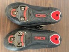 Sidi 40 5 Genius 5 Pro Carbon Black Road Cycling Shoe Size Eu 40 5   Cleats  Box