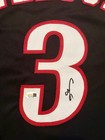Allen Iverson Signed Philadelphia 76ers Black Jersey Auto Jsa Certified