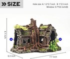 Aquarium Decorations Large Fish Tank Ornament Reptile House Shelter Decor Aquari