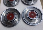 1979-1982 Cadillac Eldorado Fleetwood 15  Wire Wheel Cover Caps Set 4 Nos