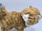 1985 Vintage Applause Avanti Baby Jockline Orange Striped Tabby Kitten Cat Plush