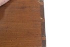 Antique Box Storage Slide Top Pine Hand Made Dovetail 11x13x6 Original 1800s