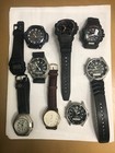 Lot Of 9 Casio Broken Watches And Missing Parts