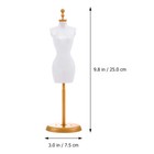 Doll Dress Mannequin Micro Landscape Decor Doll Dress Form Sewing Form Mannequin
