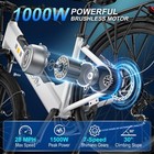 Movcan 26    Electric Bike 1000w 28mph 48v 13ah Mountain Commuting Ebike For Adult