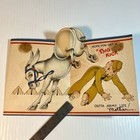 Used Ww2 Greeting Card Pop-up Genuine Linen