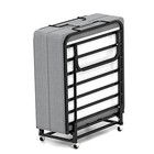 Portable Folding Bed With Memory Foam Mattress Rollaway Cot Guest Bed With Cover