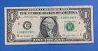 B06840906  2013 B Star Note Duplicate Error  1 One Dollar Bill