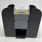 Automatic Dual Deck Card Shuffler For Poker   Casino Games Black