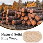 2 Inch 50 Pieces Wood Circles  Goh Dodd Small Round Discs Unfinished Slices    