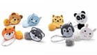 Fluffy Animal Retractable Tape Measures With Pom Tails - 150cm Gift Stocking