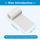 Tianldd Clear Waterproof Vinyl Repair Tape For Boat Covers tents tarp rv Awning   