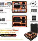 Waterproof Hard Carrying Case For Dji Mini 5 Pro Drone  Fly More Combo  Holds 9