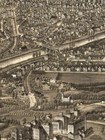 1880 Rochester New York Vintage Old Panoramic Ny City Map - 20x30