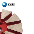 3  Metal Bond Diamond Grinding Discs  for Granite Stone  Metal Floor Discs