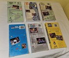 Barney Lot  6  Vhs Tapes Fun And Games  Sharing  Families  Home  Car  Good Night