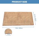 16x120 Inch Natural Coconut Coir Liner Sheets Coco Fiber Roll Coco Mat For Pl   