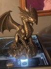 11 5  Dragon Figurine Statue Perched On Rocks Fantasy Gothic Home Decor