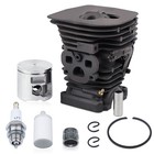 47mm Cylinder Piston Kit For Husqvarna 455 455 455e 460 Jonsered Cs2255 Chainsaw