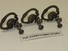 Lot Of 3 Antique Drawer Pulls With Screws Used