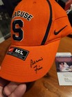 Nike Jim Boheim Bernie Fine  Syracuse Orange Ncaa Hat Signed Autographed Jsa