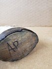 Antique Knock Down Carnival Punk Ball Toss Target Clown Folk Art Ap