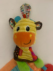 Infantino Baby Lovey Security Blanket Giraffe Plush Measures 11 5    X 11 5    