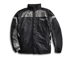 Harley-davidson Full Speed Reflective Rainsuit Black gray New 98336-15vm