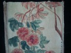 Very Large Chinese Old Hand Painting Flowers Mandarin Ducks  qibaishi  Marks