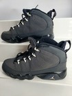 Size 5 5y - Air Jordan 9 Retro Anthracite Excellent Condition With Original Box