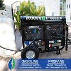 Duromax Xp13000hx 13 000 Watt Portable Dual Fuel Gas Propane Co Alert Generator