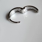 925 Sterling Silver Hoop Huggie  Stud 5mmx16mm Earrings