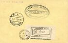 Paraguay Zeppelin Post Flown Registered Card From Rio To Friedrichshaven -  xf 
