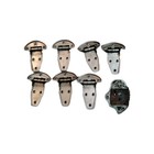 Vintage Ice Box Cabinet Furniture Hinges   Bonus Trunk Latch 