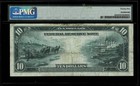 1914  10 Federal Reserve Large Size Note  richmond pmg Very Fine 25
