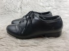 Dance Class Black Casual Tap Dancing Shoes Junior Size 3 5