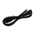 Standard Ac Male Power Cord Cable Monitor Pc Computer 6ft 3-prong Psu