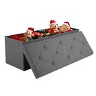Foldable Storage Ottoman Bench For Bedroom End Of Bed Storage Chest