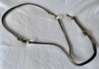 Top Quality Adjustable Western Martingale Training Fork brown Leather brass Hard