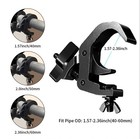 4pack Heavy Duty Stage Light Clamp Hooks  Aluminum Premium Pro Truss Clamps F   