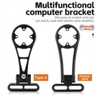 Aluminum Bicycle Gps Computer Holder Bracket Bike Light Mount For Garmin Gopro