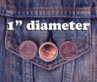 15 X 1  Atheist Buttons Badges Pins Atheism Richard Dawkins Darwin Anti-religion