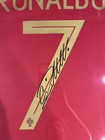 Christiano Ronaldo Cr7 Signed Framed Portugal 2018 Nike Jersey W  Icons Coa